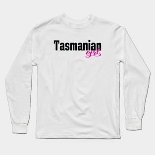 Tasmanian Girl Long Sleeve T-Shirt